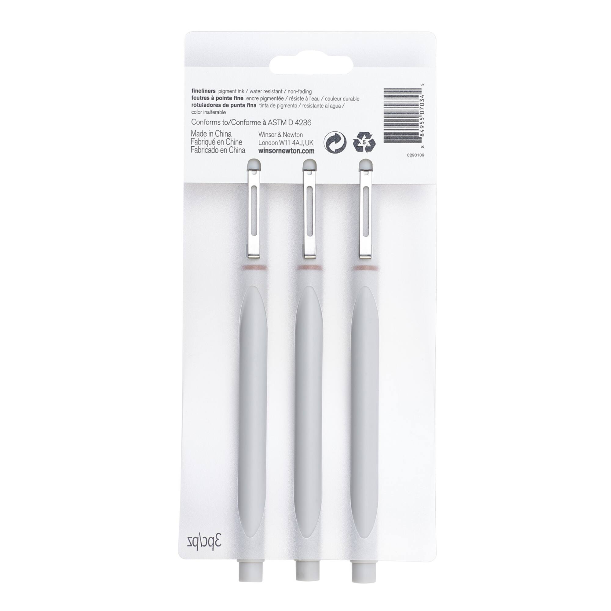 Winsor & Newton® 3 Sepia Fineliner Set